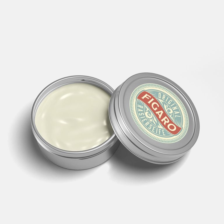 Männerpflege Naturkosmetik Figaro Rasierseife – Parfümfrei für empfindliche Haut